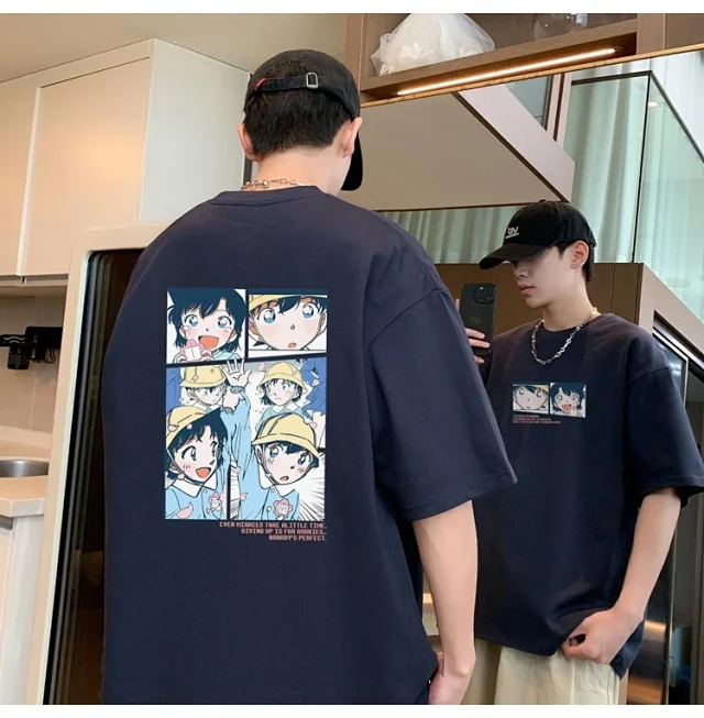 Men's Oversized Graphic Tee Summer 2025 Detail