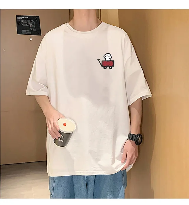 Cotton Short-sleeve T-shirt for Boys Summer 2025 Detail