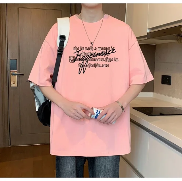 2025 Men's Summer Oversize Tee Detail