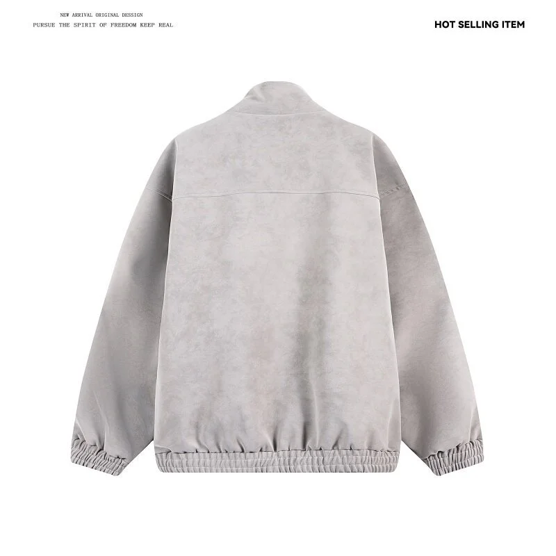 2025 Spring Men's PU Leather Jacket