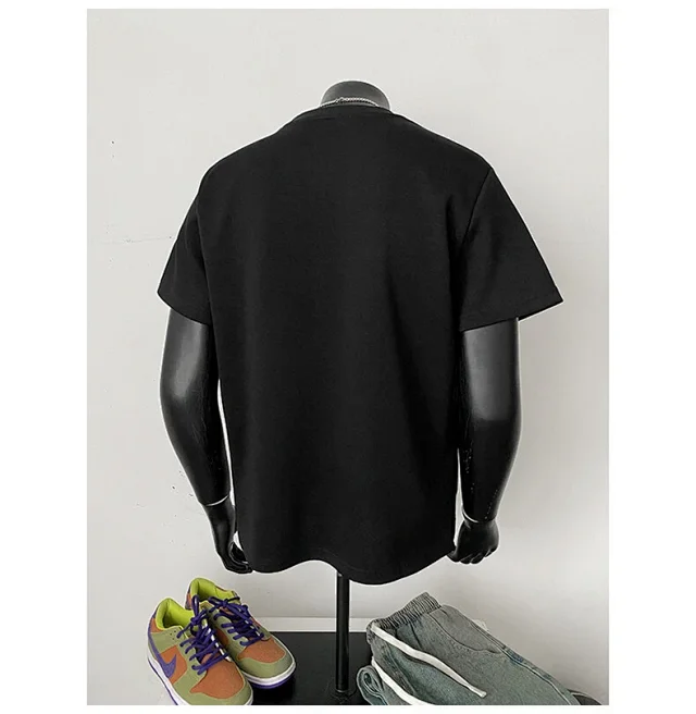 Design Space Cotton Breathable Short-Sleeve Tee Detail