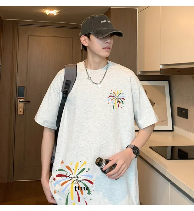 Men's Summer 2025 Heavyweight Cotton Tee Detail