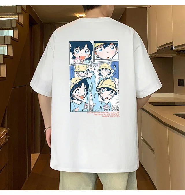 Men's Oversized Graphic Tee Summer 2025 Detail