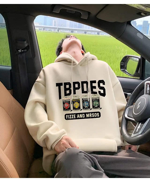 Men's Seasonal Graphic Hoodie Loose 2025 Detail