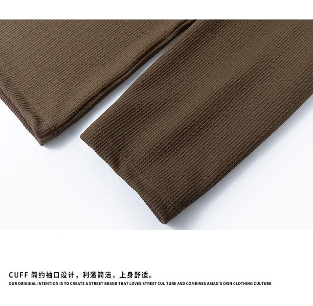 New Fall 2025 Men's Turtleneck Hoodie Detail