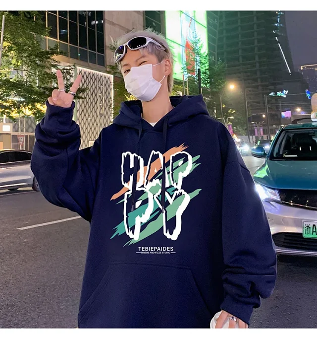 Men's Oversize Cotton Hoodie 2025 Graphic Detail