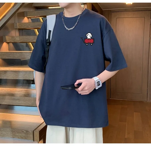Cotton Short-sleeve T-shirt for Boys Summer 2025 Detail