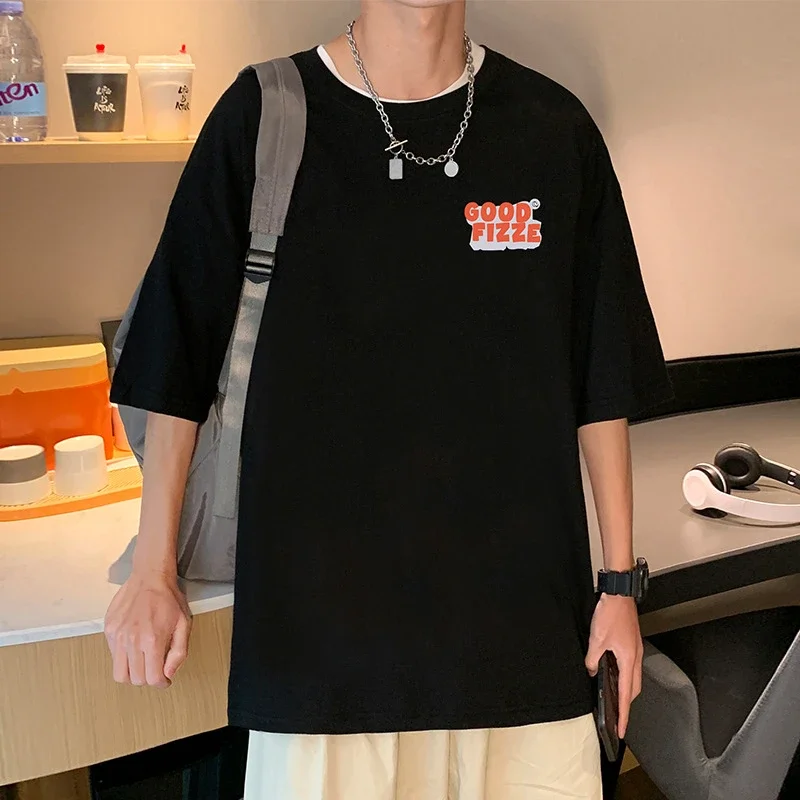 Men's Summer Oversize Round Neck Tee