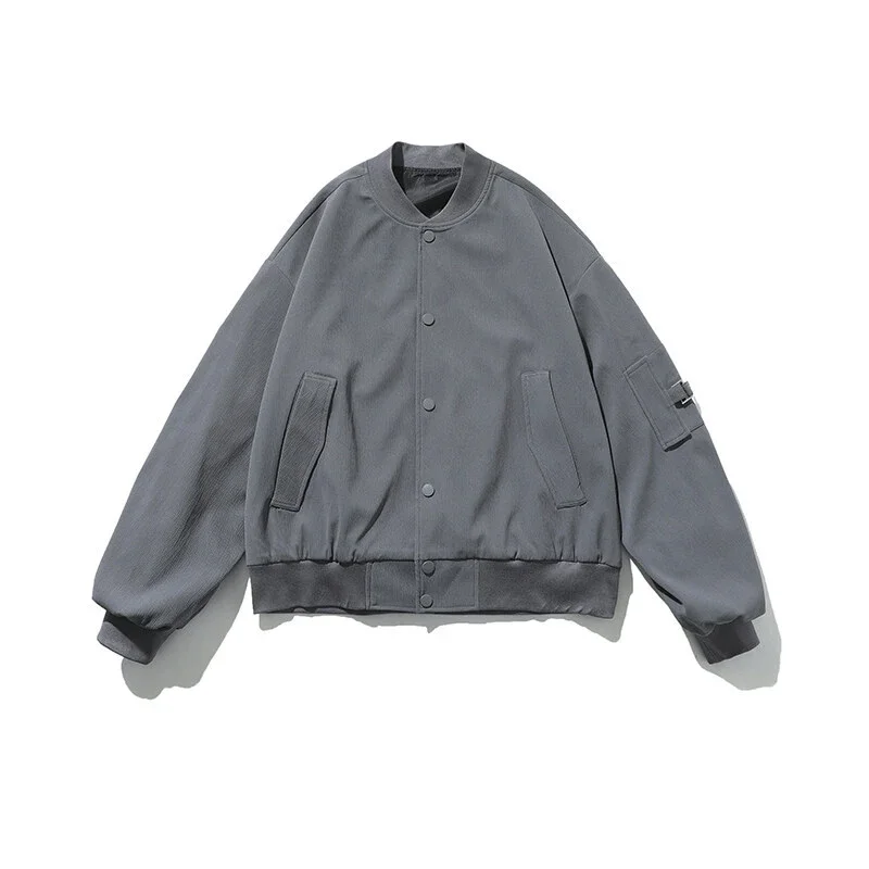 Youth Vintage Casual Bomber Jacket