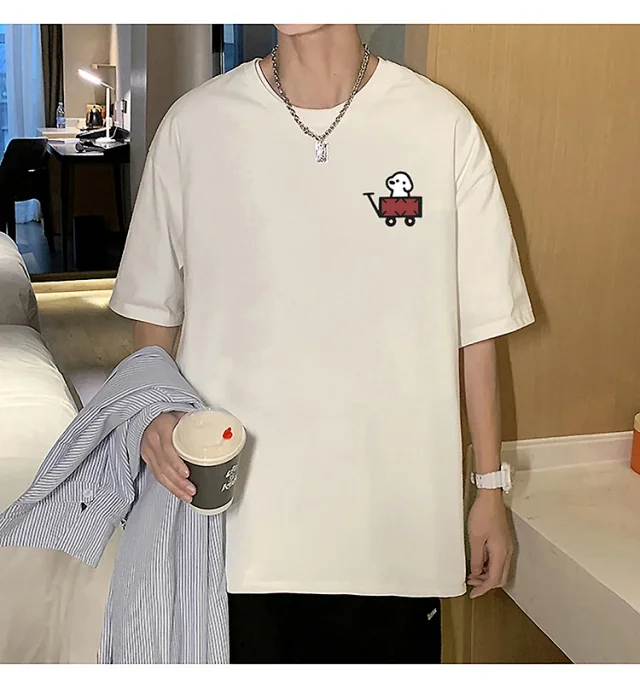 Cotton Short-sleeve T-shirt for Boys Summer 2025 Detail