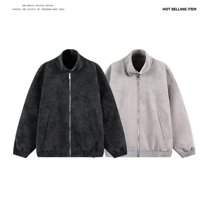 2025 Spring Men's PU Leather Jacket