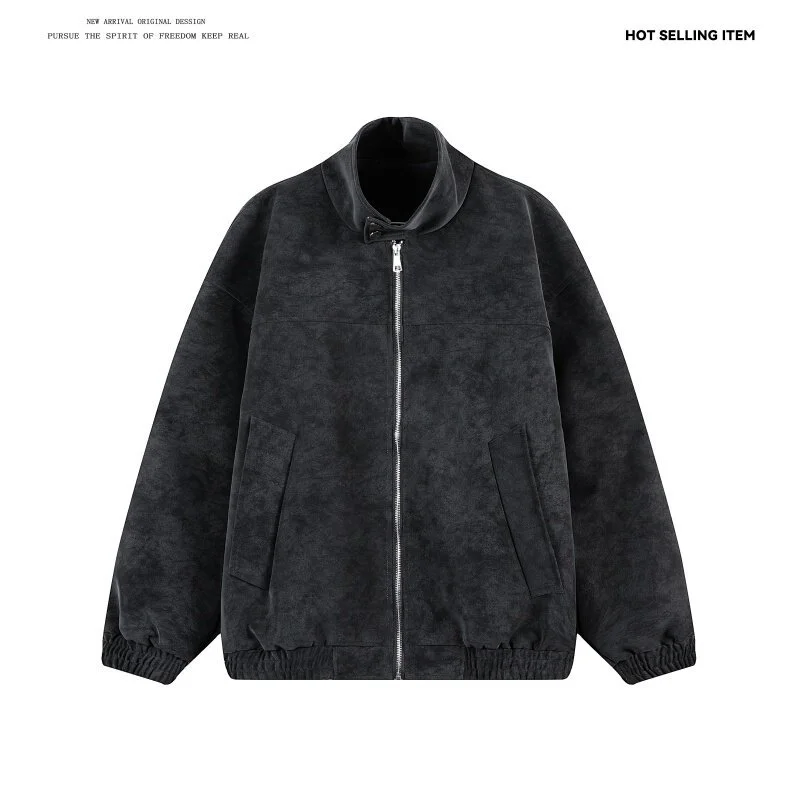 2025 Spring Men's PU Leather Jacket
