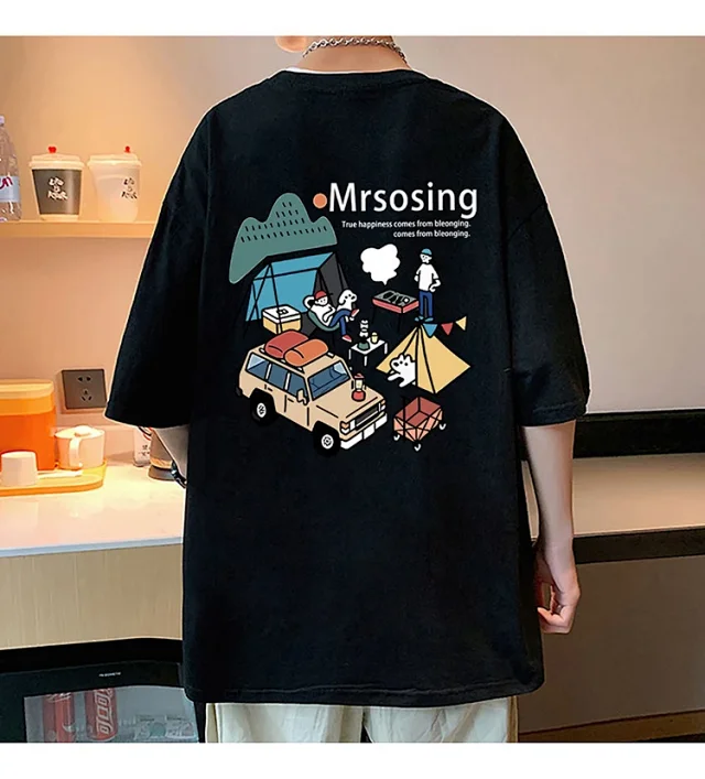 Cotton Short-sleeve T-shirt for Boys Summer 2025 Detail