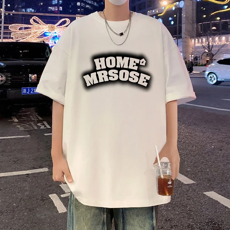 Men's Casual Cotton T-Shirt Plus Size