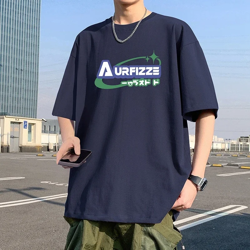 Men's Lightweight Cotton Oversized Short-Sleeve Tee