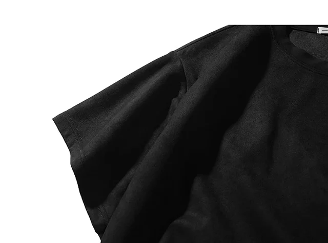 Men's Heavyweight Cotton Sturdy Short-Sleeve Tee Detail