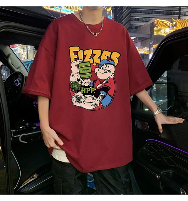 2025 Summer Men's Heavyweight Cotton T-Shirt Detail