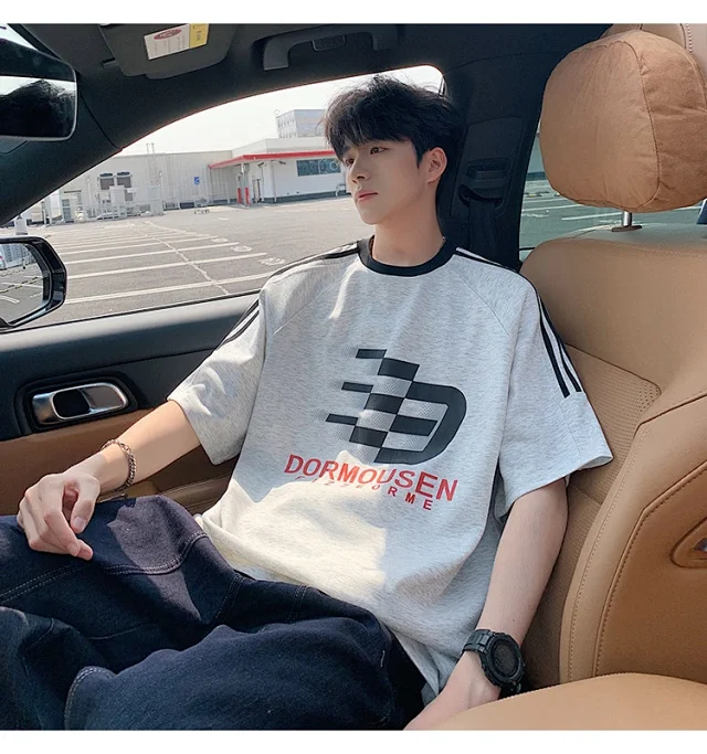Men's Summer 2025 Street Casual T-Shirt Detail