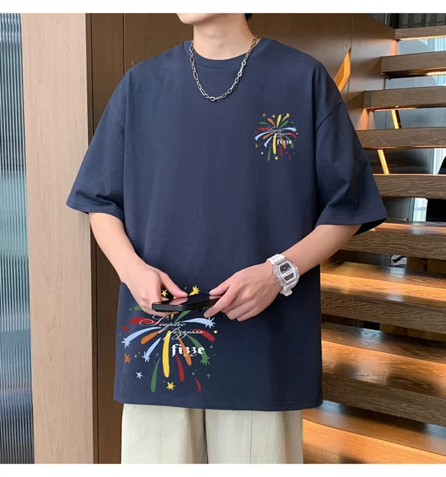 Men's Summer 2025 Heavyweight Cotton Tee Detail