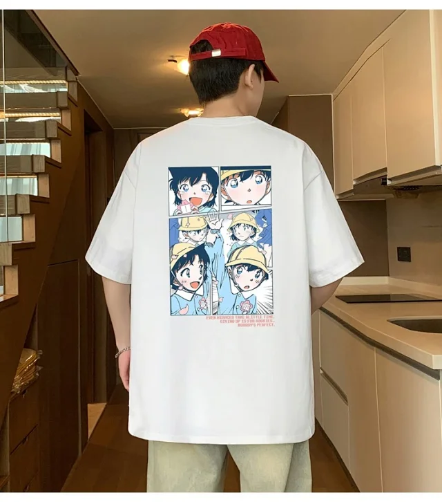 Men's Oversized Graphic Tee Summer 2025 Detail