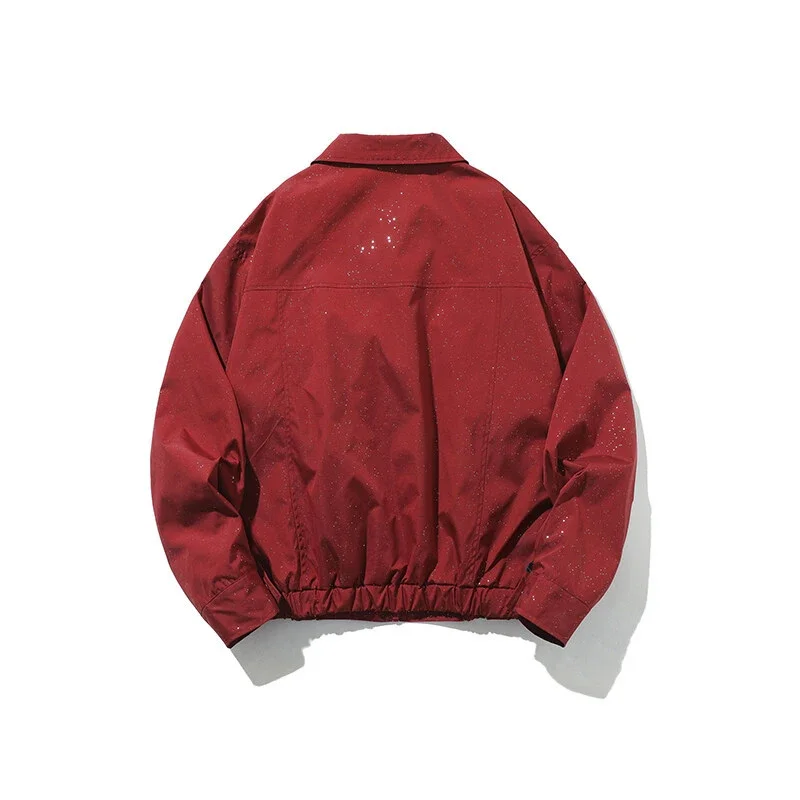 Starry Sky Men's Flight Jacket