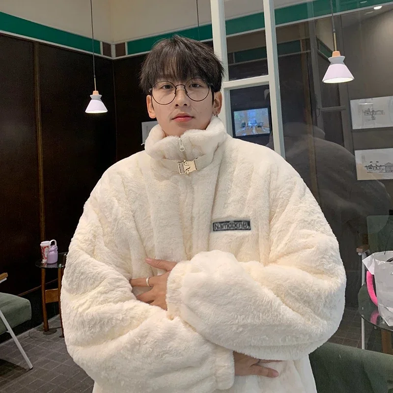 Men's Winter Oversized Fleece Coat