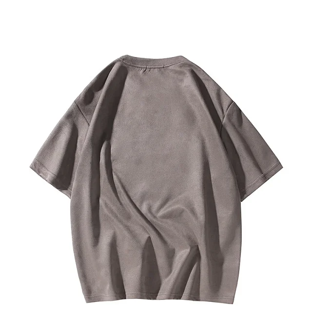 Men's Heavyweight Cotton Sturdy Short-Sleeve Tee Detail
