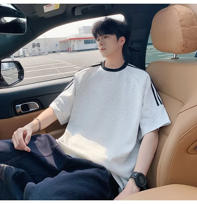 Men's Oversized Breathable Tee HK 2025 Detail