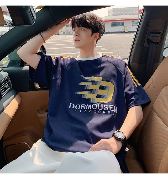 Men's Summer 2025 Street Casual T-Shirt Detail