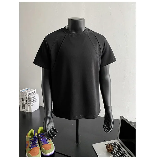 Design Space Cotton Breathable Short-Sleeve Tee Detail