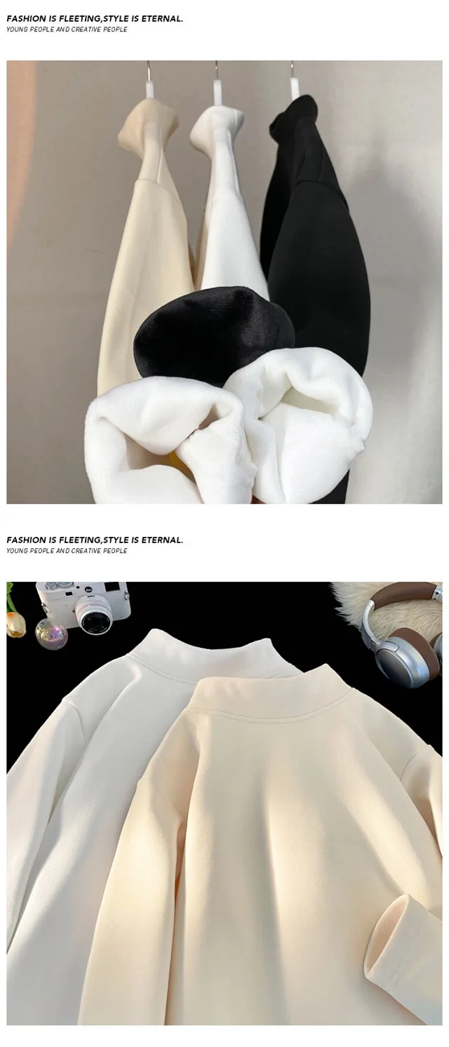 Men's 410g De Rong Fleece T-Shirt Detail