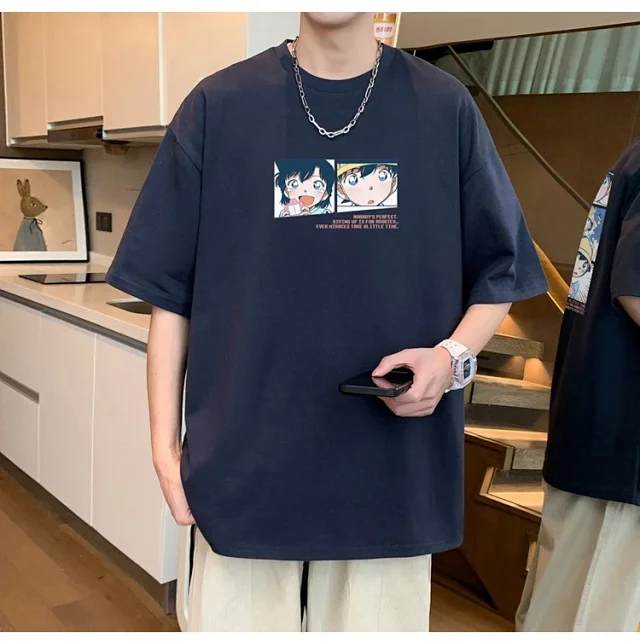 Men's Oversized Graphic Tee Summer 2025 Detail