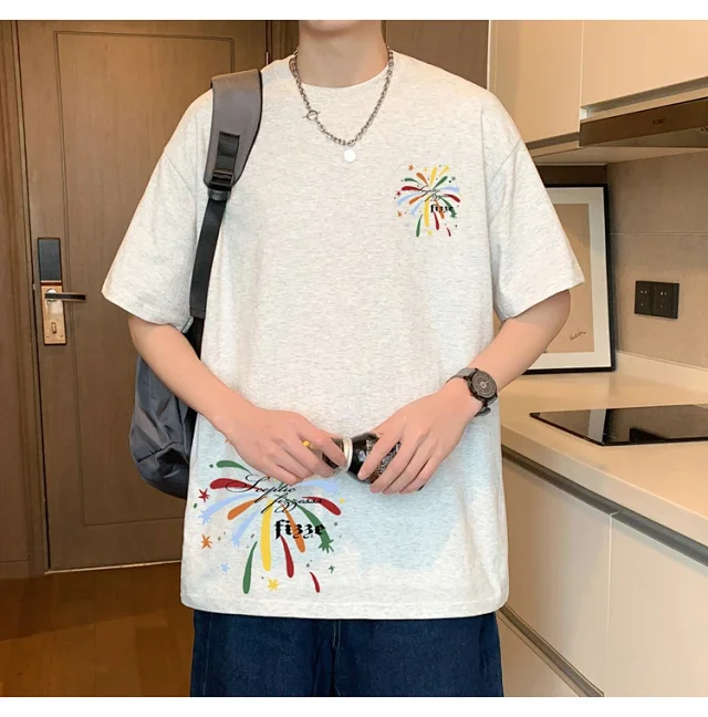 Men's Summer 2025 Heavyweight Cotton Tee Detail
