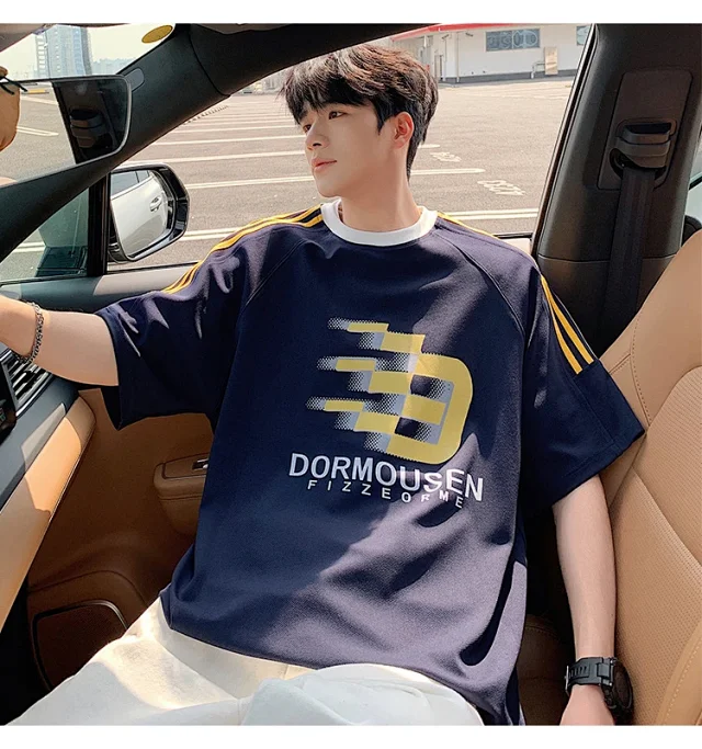 Men's Summer 2025 Street Casual T-Shirt Detail