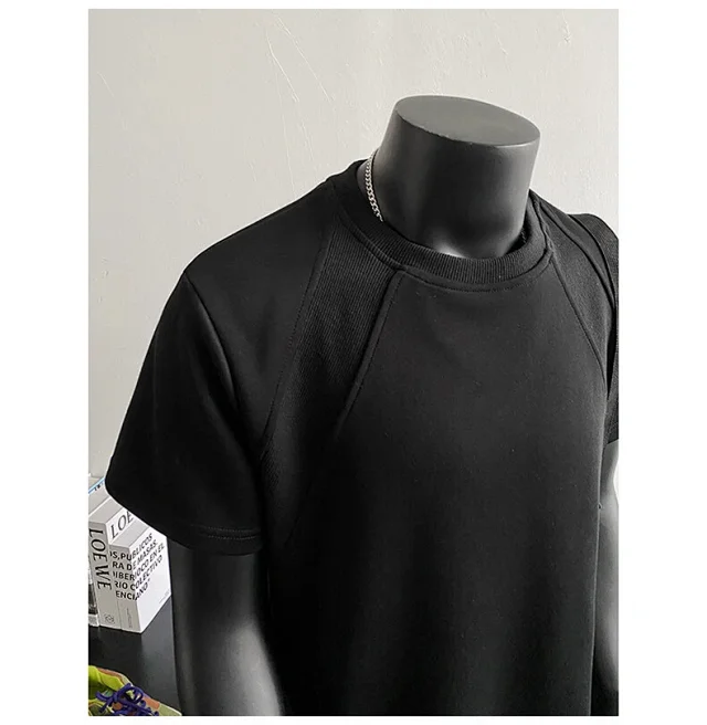 Design Space Cotton Breathable Short-Sleeve Tee Detail