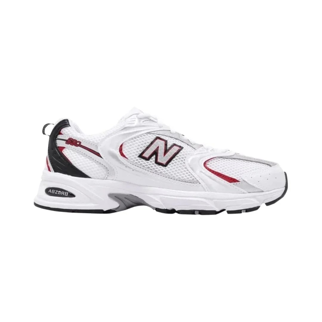 White Silver Red