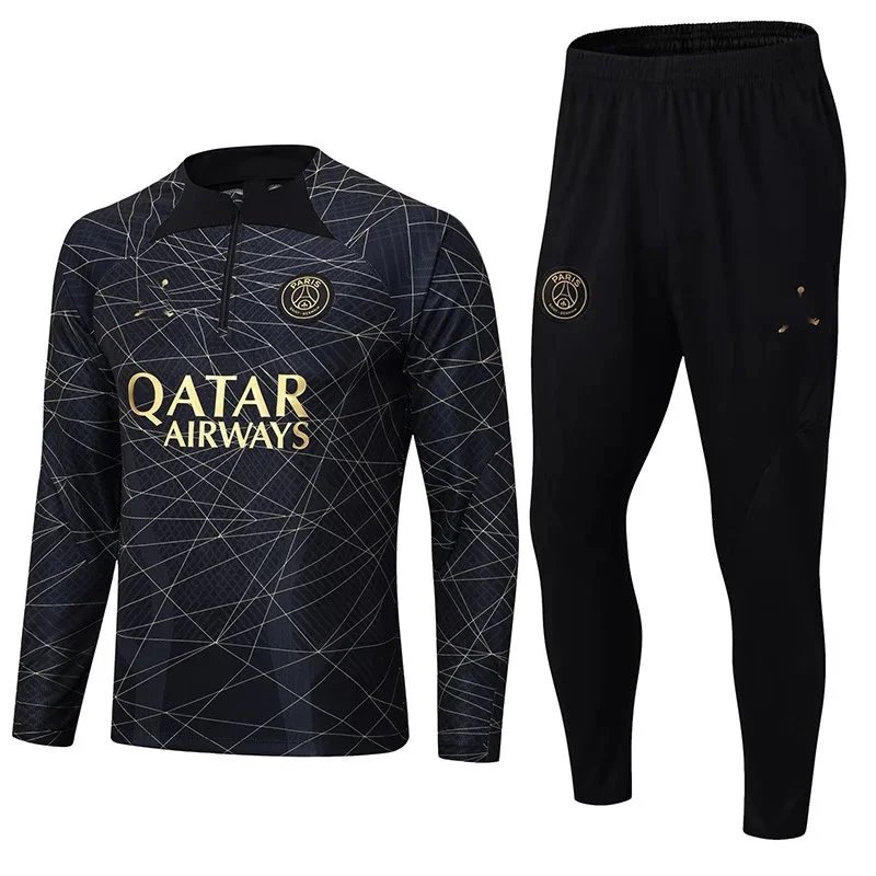 23 Paris Black and Gold Stripes