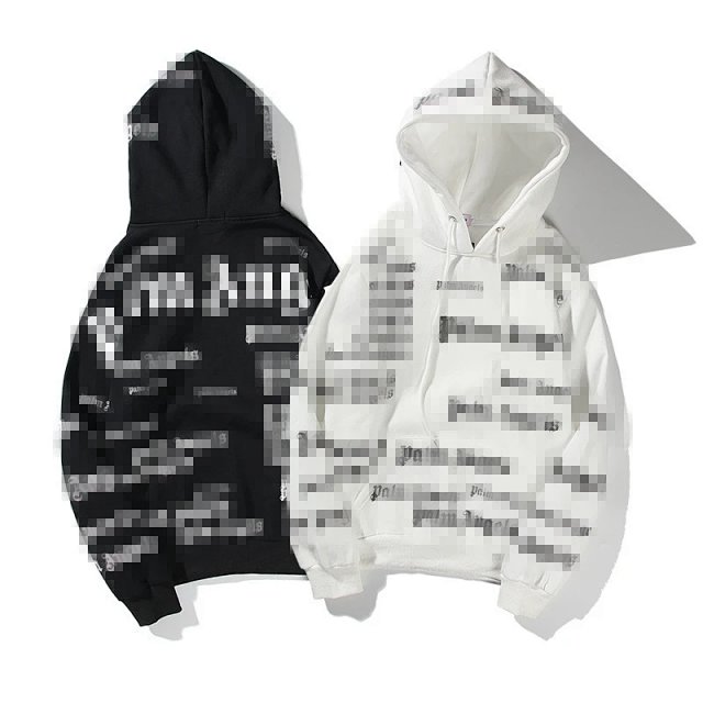  Palm Angels Palm Angels Street Style Black Cotton Logo Hoodie - Buy on Kakobuysheetfind