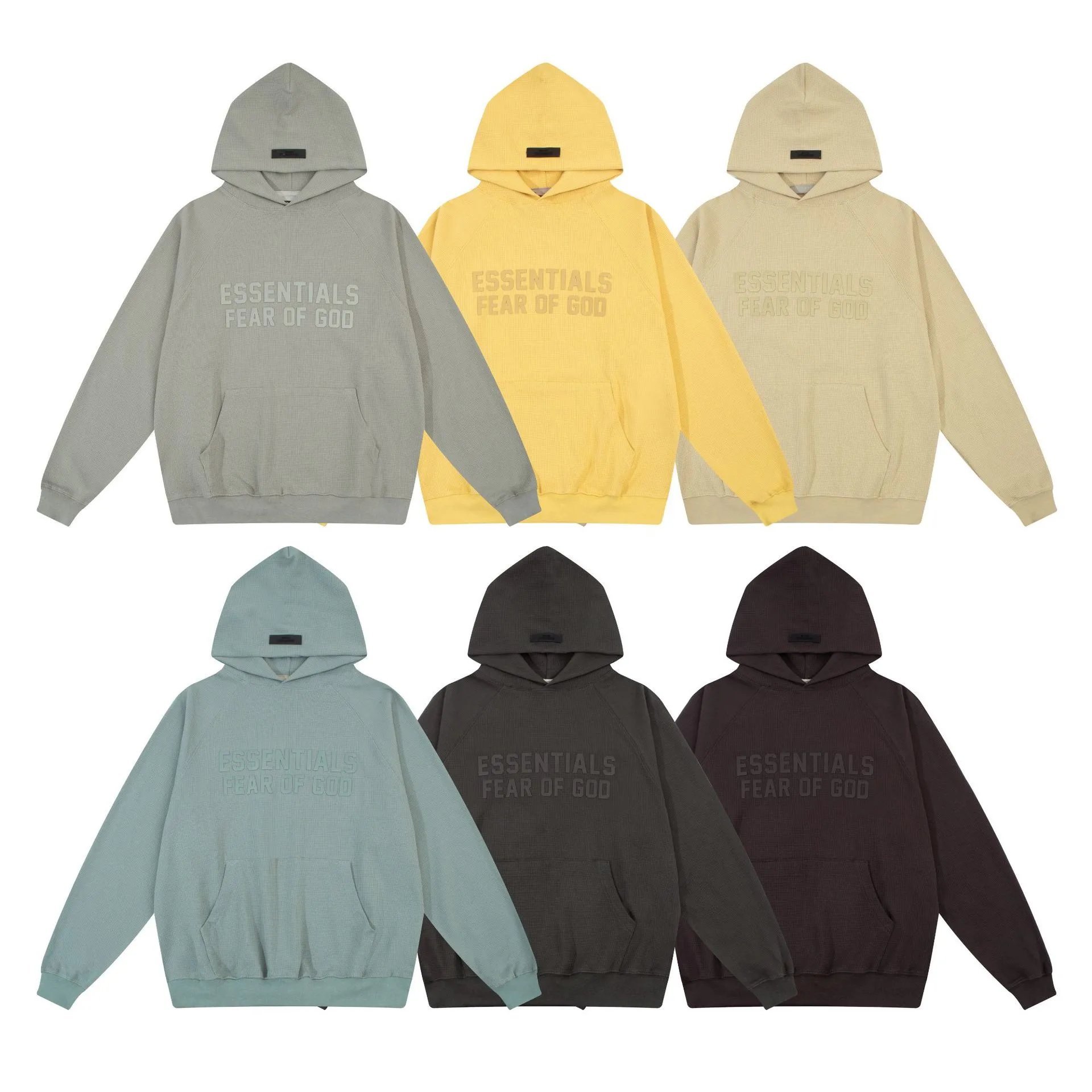 Essentials Fear of God Essentials Grey Heavyweight Fleece Hoodie - Buy on Kakobuysheetfind