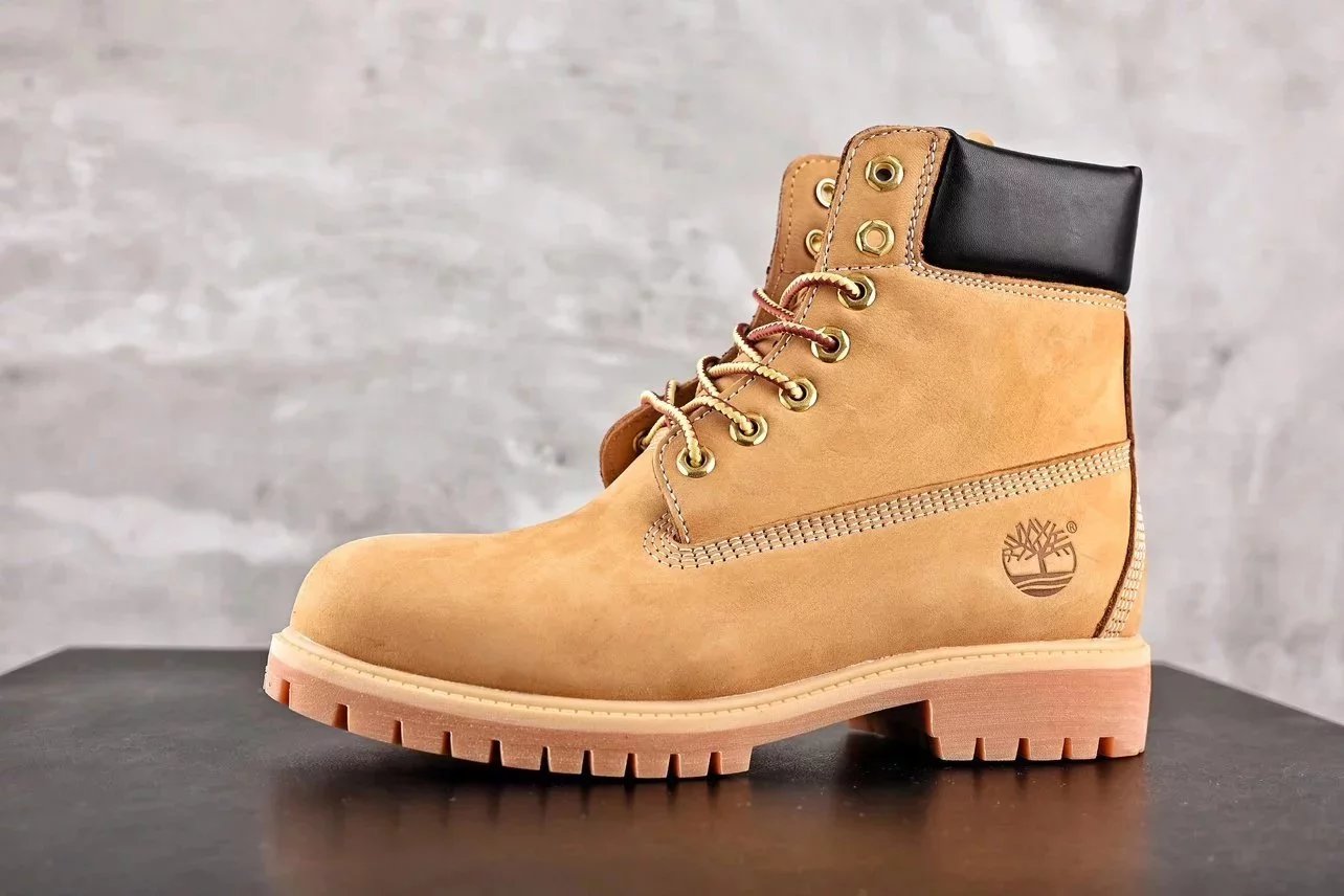 Foreign trade volume order waterproof suede material Timberland Tianbolun big yellow boots