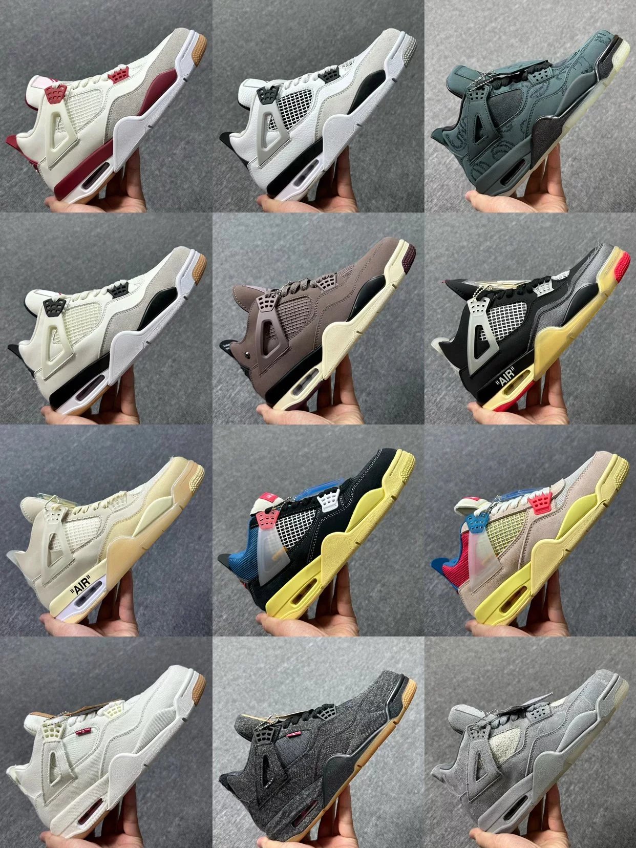 FX foreign trade version/Air Jordan4 Aj4 series size size36-48.5 More colors are being updated...