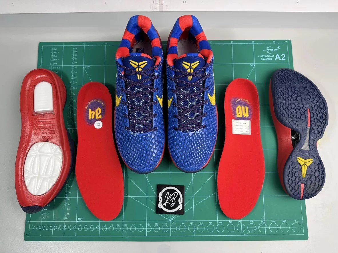 [KB Batch] Kobe 6S, Barcelona color matching, shipping size US8-US15! Please order 0.5-1 size larger!
