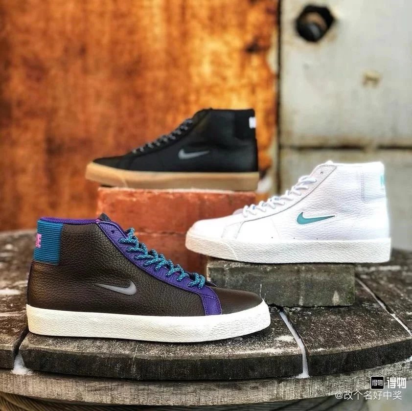 Nike Blazer Mid small hook retro mid-cut sneakers