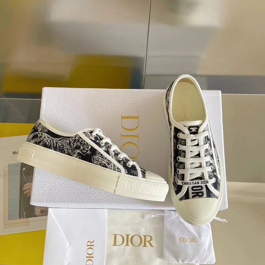 DIOR canvas shoes