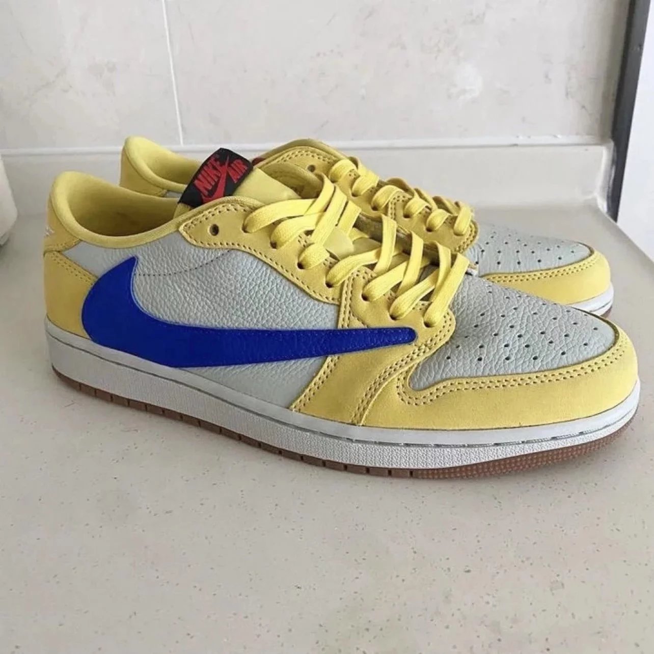 Travis Scott x Air Jordan 1 Canary|DZ4137-700