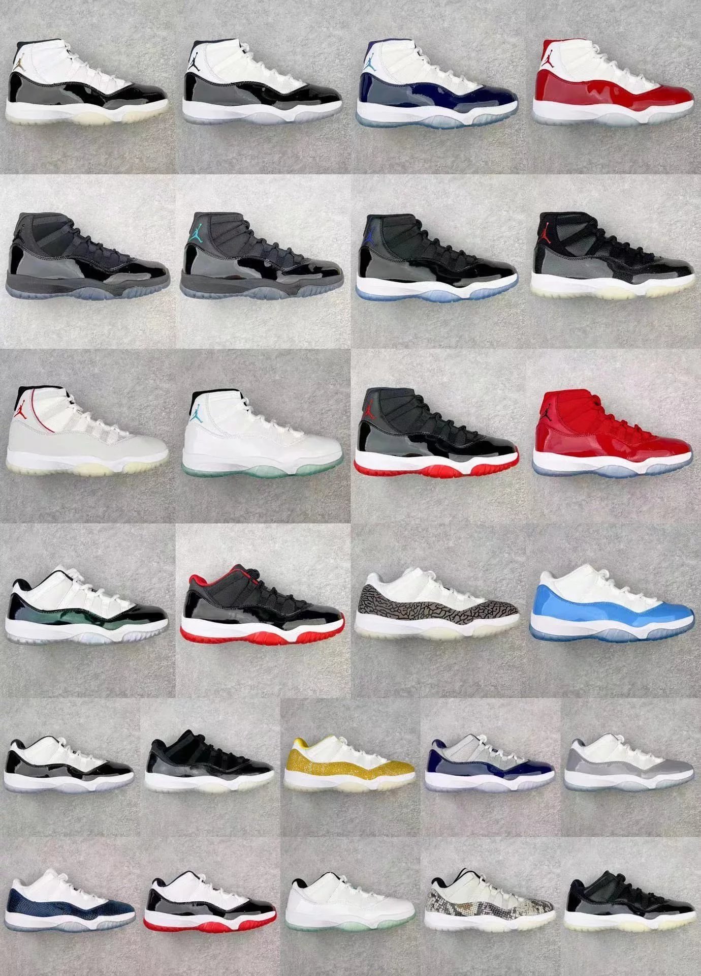 [HP version] Air Jordan AJ11 Low (AJ11) series collection!