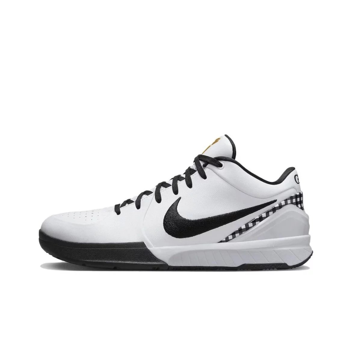 ️ Zoom Kobe 4 "Mambacita" Gigi wear-resistant, breathable, low-top practical basketball shoes for men and women, white and black