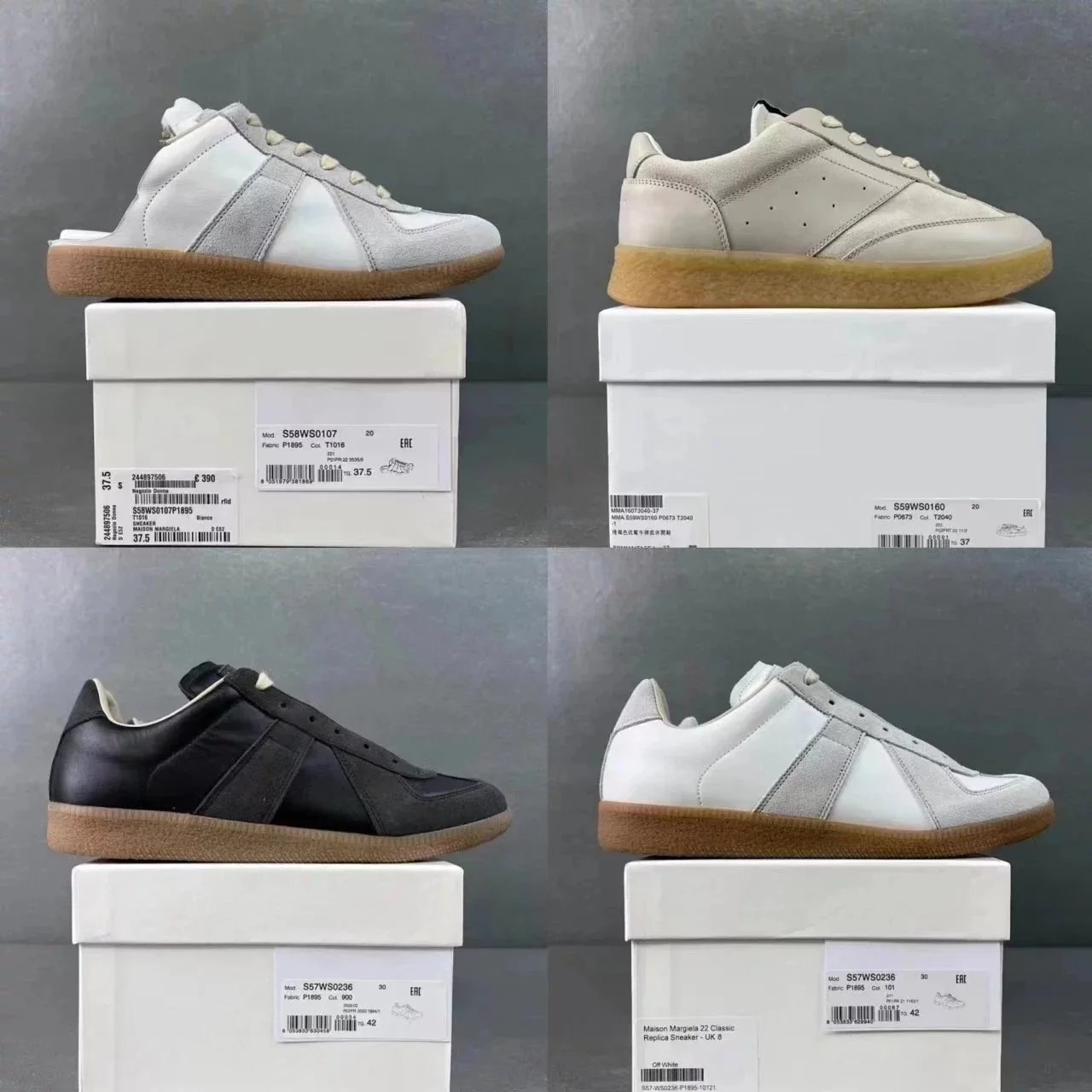 [LJ Channel] Maison Margiela Calfskin Replica Margiela moral training shoes MM6
