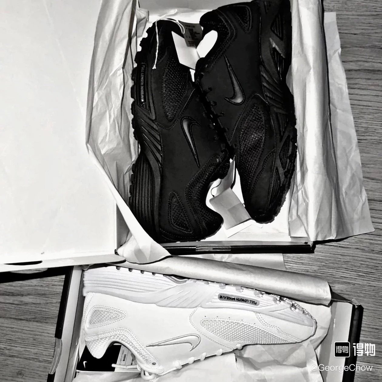 CDG x Nike Air Pegasus 2005 low-top running shoes