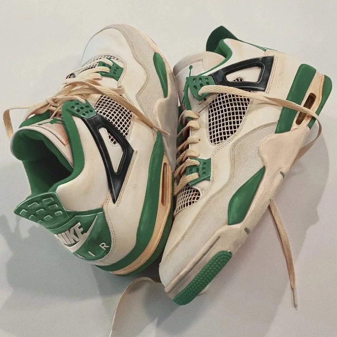 Air Jordan 4 Leaf Green
